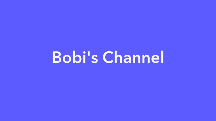 Bobi's Channel 